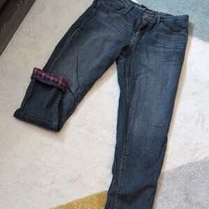 Eddie Bauer Dark Blue Straight Jeans